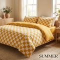 Ochre Checkered