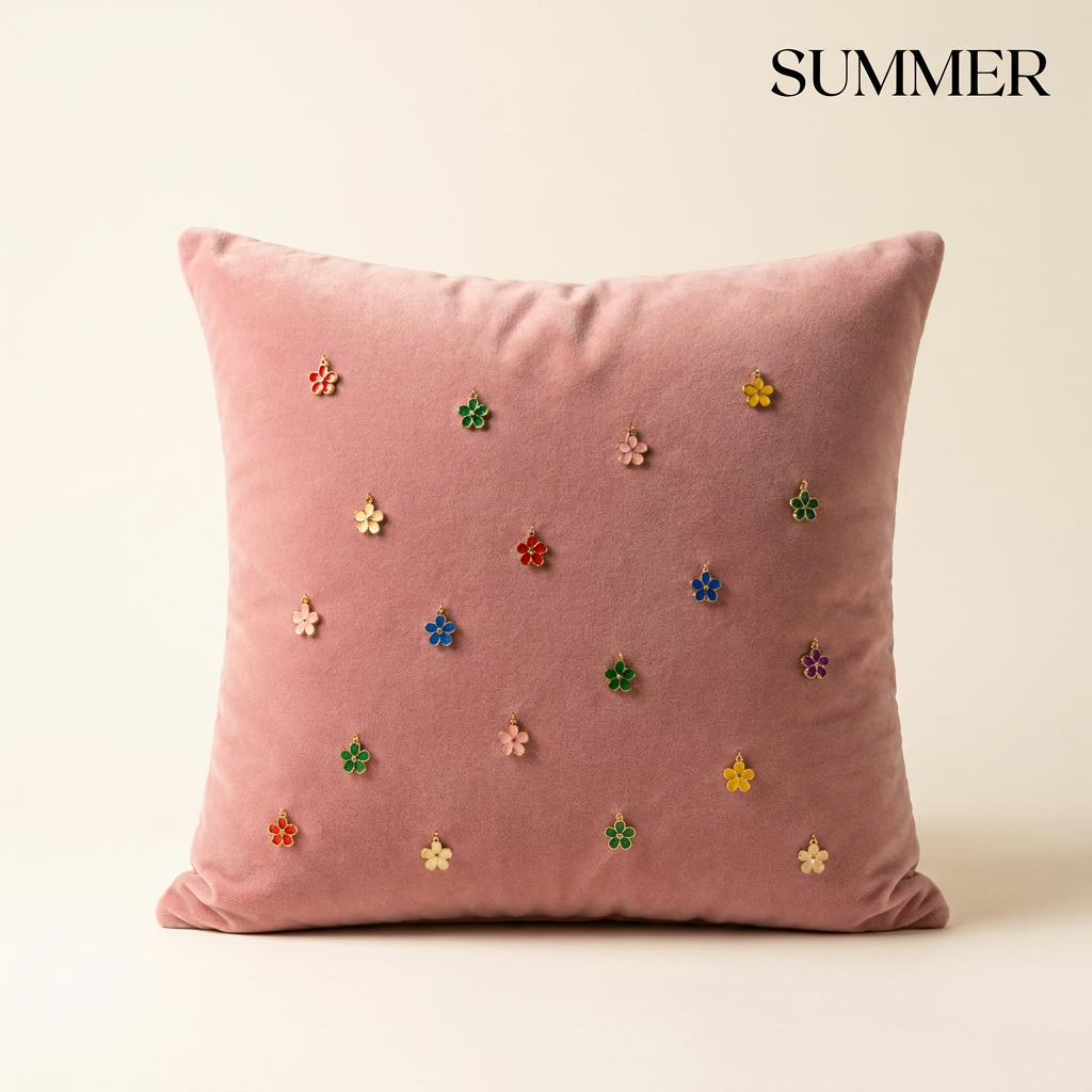 The Charmer Cushion : Roze
