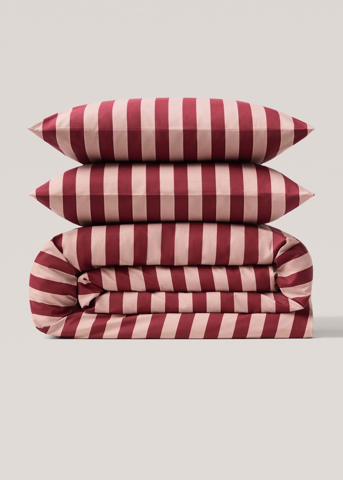 The Crimson Cadence Bedsheet