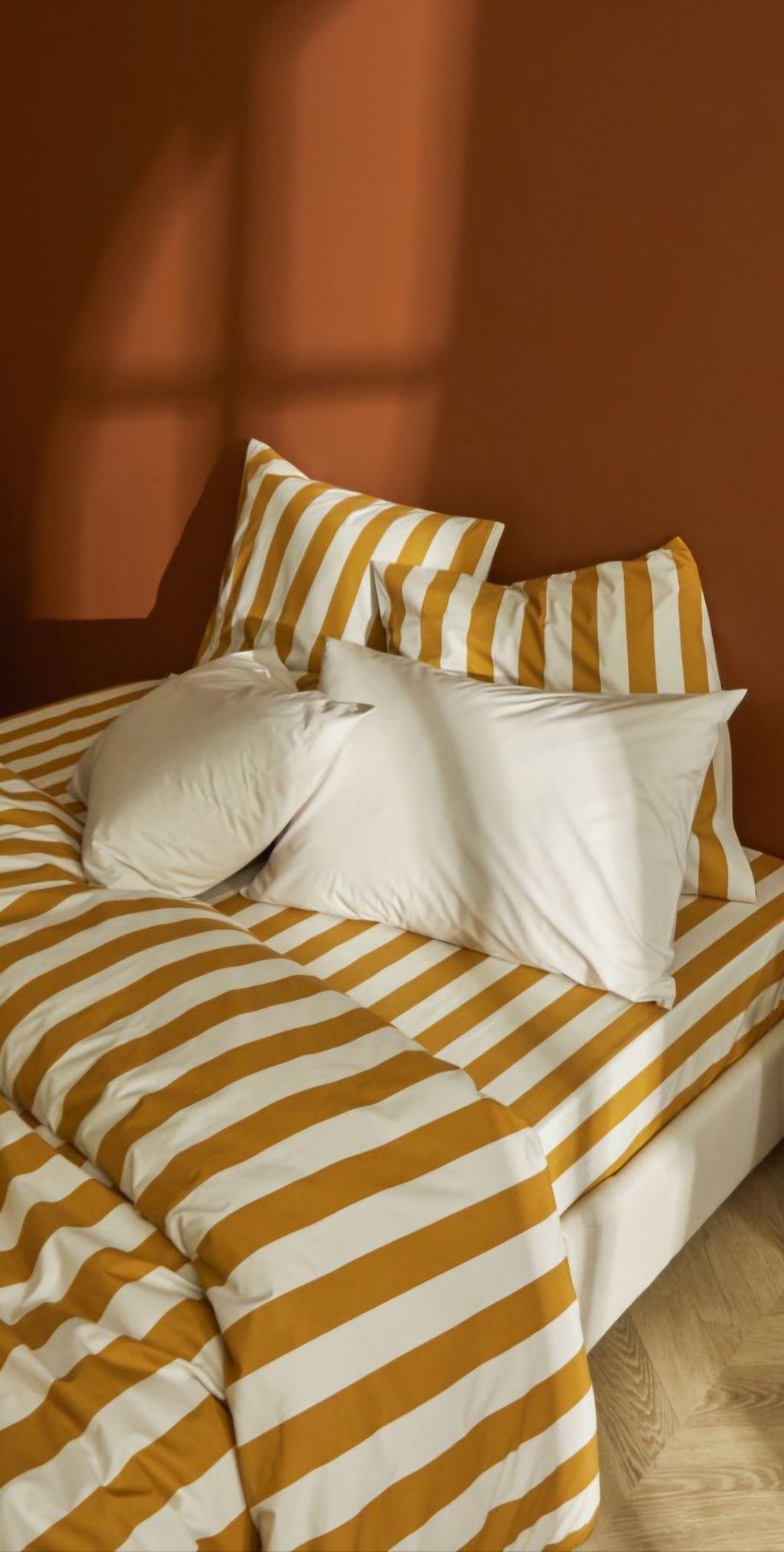The Ochre Horizon Bedsheet