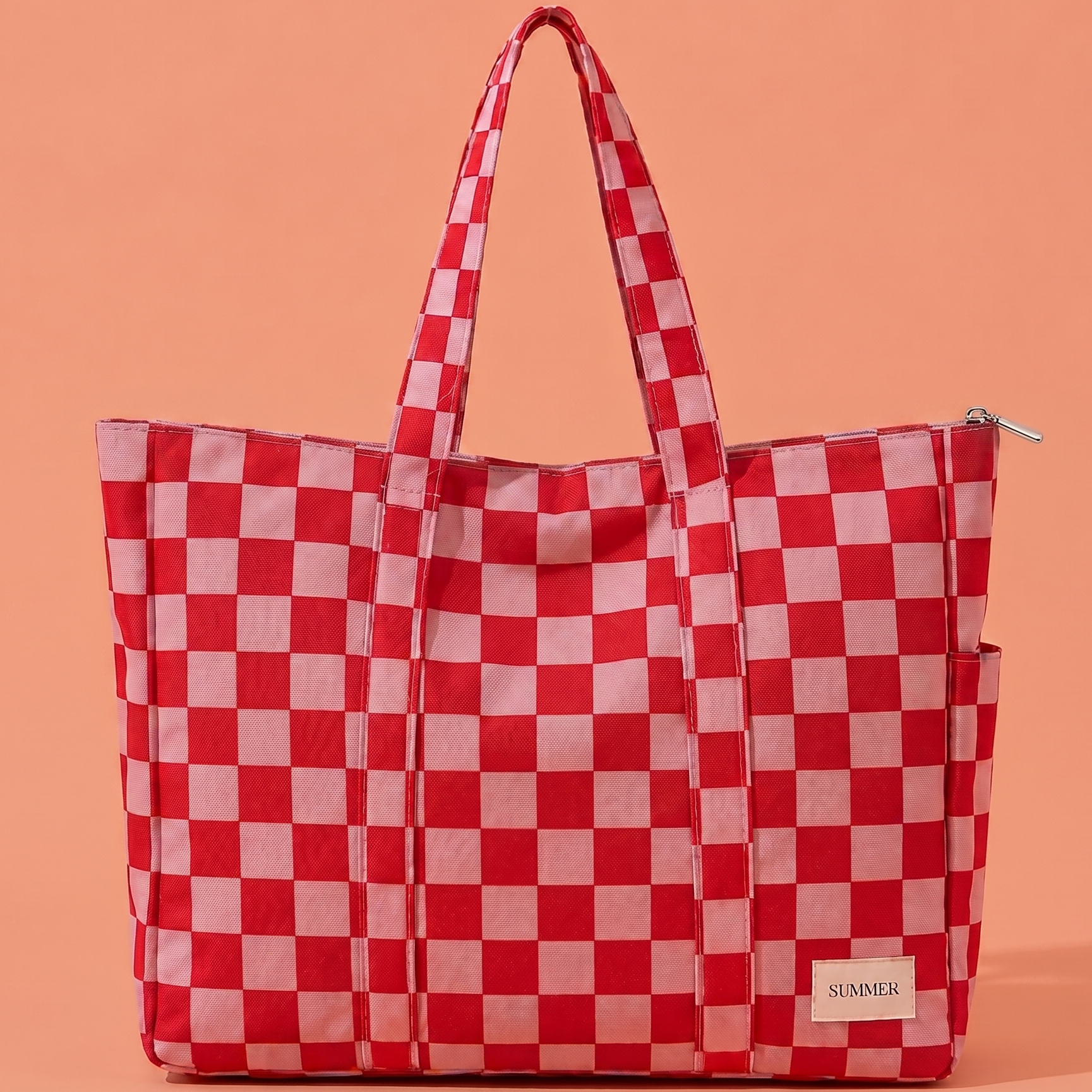The Checkerboard Carryall Tote