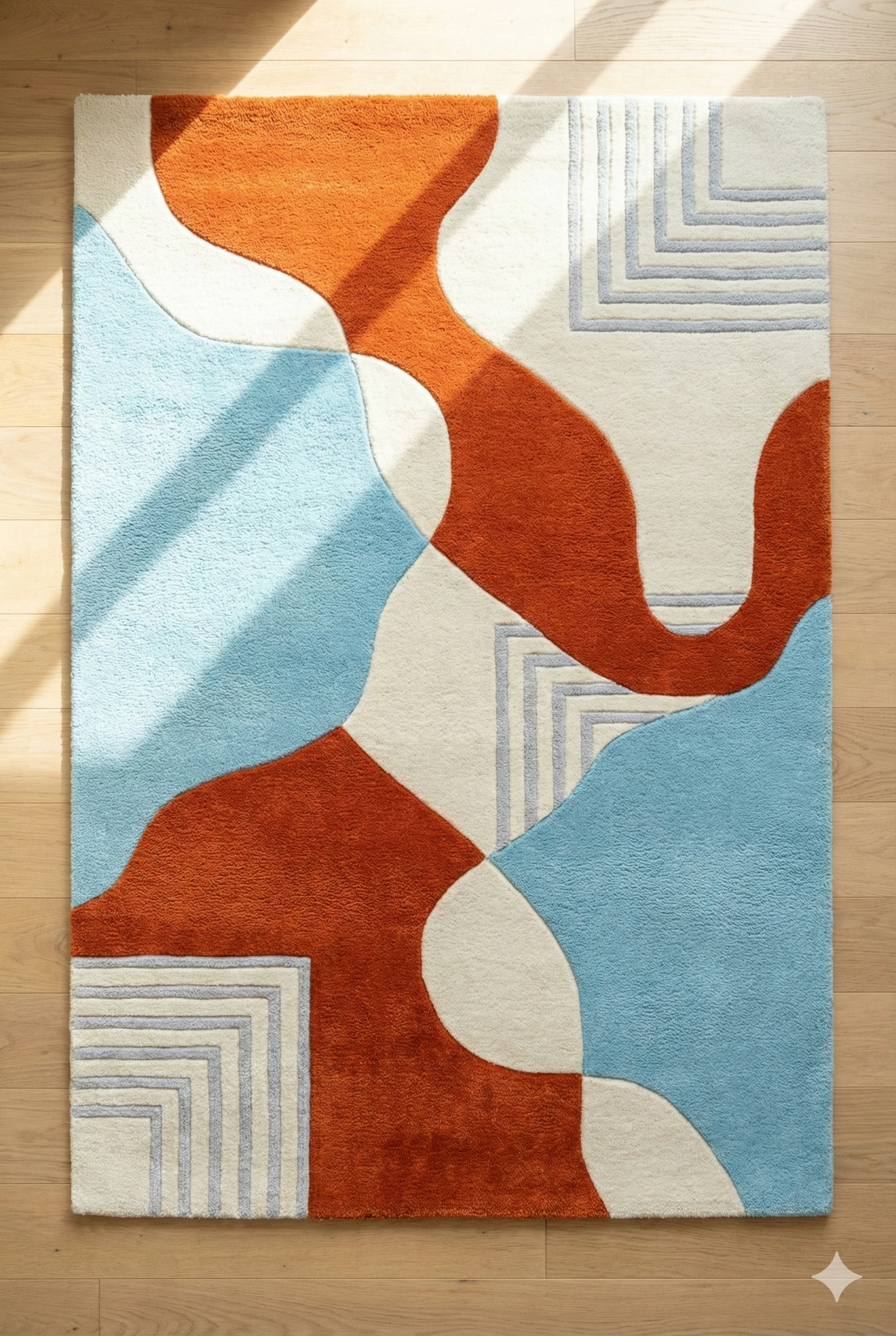 The Meridian Drift Rug