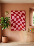 The Liquid Checkered Canvas