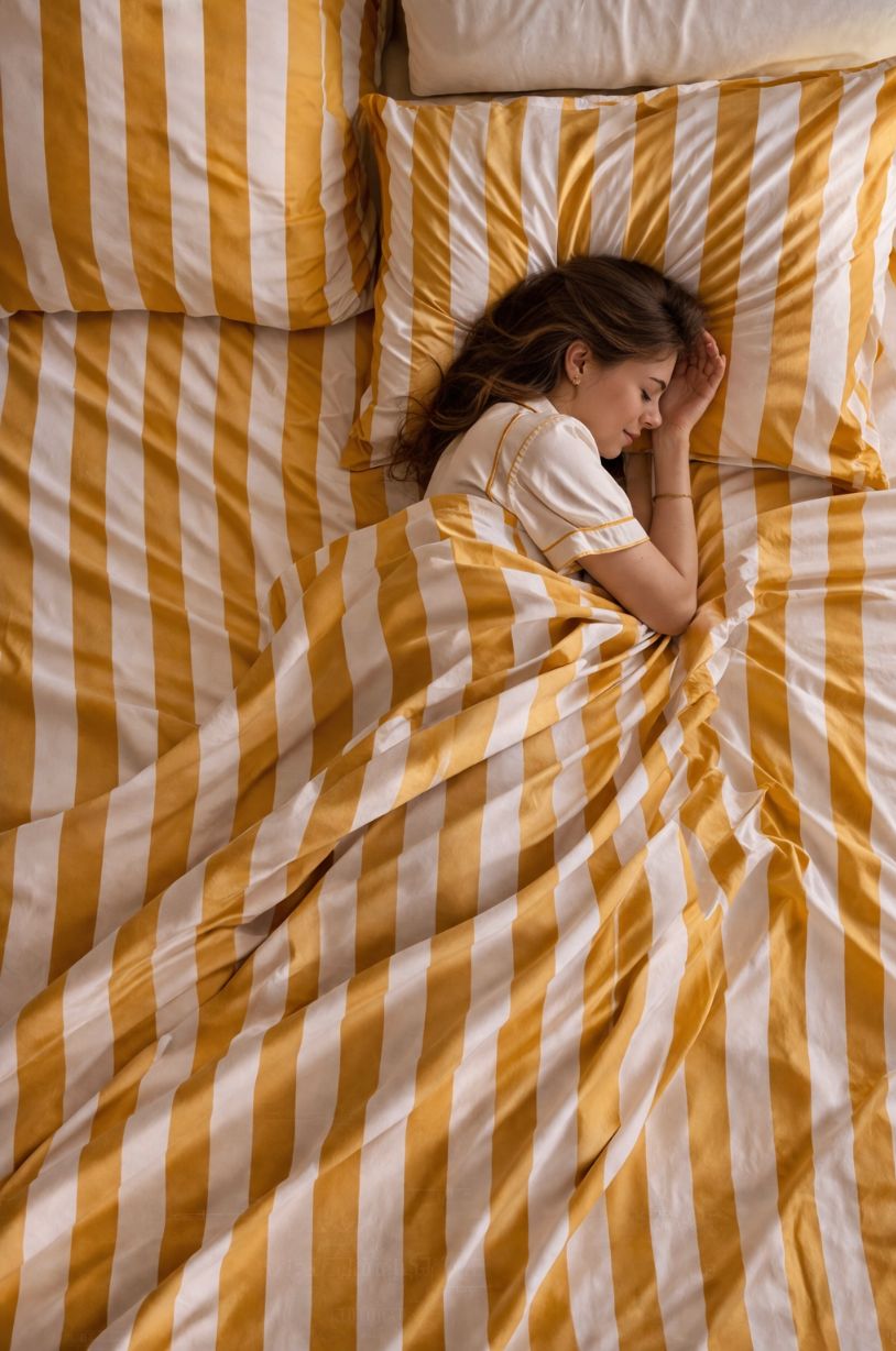 The Ochre Horizon Bedsheet